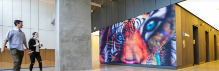 Office Lobby LED Video Wall